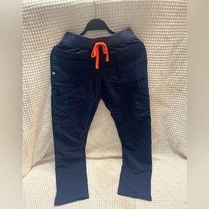 Figs Nepal skinny scrub pants XS in Navy